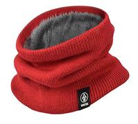 Yuson Girl Unisexo Invierno Bufanda Tubular Cuello de Punto Térmica con Forro Polar Pasamontañas Calentador Braga de Cuello Cálido Hombre Mujer para Running Esqui Ciclismo Snowboard(rojo)