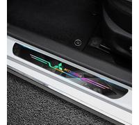 YUSOPOADS 4 Piezas automóvil DecoracióN para Estribos para Mitsubishi Eclipse Cross 2018-2024 PHEV Acero Inoxidable Protector Umbral Puerta Coche, Accesorio de decoración de Estilo