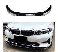YUSOPOADS Alerón Delantero para BMW 3 Series G20 G21 Early 320i 325i 2019-2022,Deflector Capó Delantero Protector Capó Cubierta Embellecedora Spoiler Delantero,Black