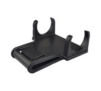 YUSSEQDD Base de montaje para faros delanteros de Para máscara soldadura compacta premium con máscaras soldadura en condiciones oscuridad. La base del faro Para máscara mide 6,4 cm x 6 cm. Faro