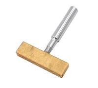 YUSSEQDD Cabezal de punta en forma de T para soldador, pieza repuesto, herramienta prensado en caliente para reparar cables blandos sin tira, Sin tira, Punta 5.3x3.5cm