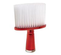 YUSSEQDD Cepillo para el cuello de barbería, cepillo ergonómico de curva suave, herramienta limpieza para peluqueros, tamaño mini y ligero, para el cuello barbería, limpieza facial suave.