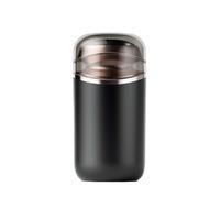 YUSSEQDD Dispositivo de cuidado de los pies con cabezal de molienda de arena de cuarzo para un rendimiento duradero, recortador de pies eléctrico ABS pequeño y portátil, negro