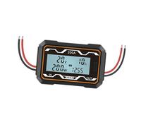 YUSSEQDD El analizador de potencia de vatímetro precisión ayuda a los usuarios a analizar manera eficiente los proyectos energía con lecturas LCD claras para una fácil comprensión del