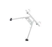 YUSSEQDD Estabilizador de Escalera de Metal Ajustable, Resistente, Accesorio para canalones Techo, Herramientas Almacenamiento, Rendimiento confiable, Separador Escalera