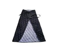 YUSSEQDD Funda acogedora para la parte inferior del cuerpo, a prueba de viento, para invierno, manta para silla de ruedas, paño de aplicación amplia, fácil de cuidar, ajuste Universal, negro