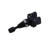 YUSSEQDD Interruptor de Palanca de Mando 2 Posiciones, Bien Sellado, con Orificio 22 mm y Resorte, autoblocante XD5PA12, Autorretorno XD5PA22, 123 x 32 mm