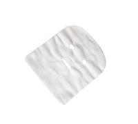 YUSSEQDD Mascarilla facial de gasa precortada de algodón suave que nutre la piel y garantiza máxima comodidad y eficacia. Mascarilla facial de gasa, Estilo A