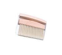 YUSSEQDD Mini Escoba recogedora y recogedor, pequeña, para Limpieza del hogar, Cocina, Frutas, hogar, cerdas de Sal Negra. , cerdas de Nailon Blancas , 15.5 x 10.5 x 4 cm