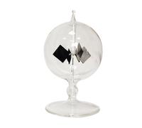 YUSSEQDD Molino de Viento de paletas, Regalo para decoración Escritorio del hogar, radiómetro energía Solar Hecho a Mano, Encantador Juguete científico Que a través del Viento frío también se