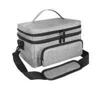 YUSSEQDD Organizador de botellas para emergencias con bolsa de primeros auxilios doble capa. Seguridad familiar durante viajes. Estuche para botiquines primeros auxilios familiar. Organizador viajes