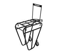 YUSSEQDD Portabicicletas delantero, portabicicletas de acero y fácil instalación, extragrande, adecuado para bicicletas, bicicletas eléctricas y motocicletas