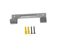 YUSSEQDD Solución de Almacenamiento Duradera para Colgar Tablas de Planchar en lavaderos y Cuartos Servicio con Funciones Ahorro Espacio. Colgador Pared para Tablas, Gris Plata, 15.3 x 4.5 cm