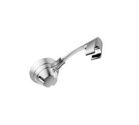 YUSSEQDD Soporte para cabezal de ducha de plástico, base para cabezal ducha mano para palanca baño hotel y hogar