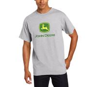 Yustery Camiseta de manga corta para hombre con logo de John Deere 1Oxford talla única