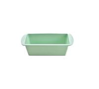YUSUZH 2 moldes rectangulares de silicona cuadrados for hornear pan, pasteles, tartas queso y pastel ángel para Pastel(Green)