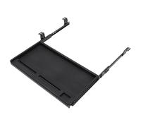 YUSUZH Bandeja for Teclado Computadora Debajo del Escritorio Soporte Deslizante Cajón hacia afuera de Montaje extraíble para Oficina y Hogar(Black51.50X27.00X3.5)