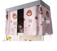 YUSUZH Cortinas Gruesas con Dosel for Cama, litera de Dormitorio, Cortina Individual for Estudiantes, apagón, for, decoración del hogar para Dormitorio Estudiantil(Pink,1.2x2.0M)