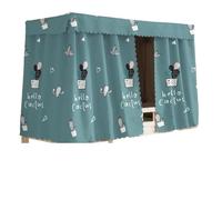 YUSUZH Dosel for Dormitorio de Estudiantes, Cortinas for Cama, litera, Cortina for Individual, protección privacidad, decoración del hogar for para Dormitorio Estudiantil(Green,2pc H1.15m xL2.0m)