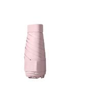 YUSUZH Mini paraguas de bolsillo compacto for mujer, luz 5 plegable, protección solar, sol y lluvia, bolsa pequeña for tarjetas para Hombres(Color5)