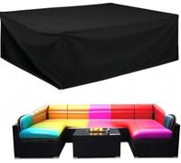 YUSUZHU Fundas para muebles de jardín, impermeables, 80 x 55 x 70 cm, tela Oxford 420D, resistente al viento, anti-UV, funda rectangular para sofá de ratán para sillas y sillas