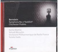 Yutaka Sado & Orchestre Philharmonique De Radio France - Bernstein : Symphony No.3, 'Kaddish' & Chichester Psalms - Elatus