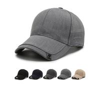 Yutdeng Gorra de Béisbol Classic Twill Unisex Gorras de Hombre Verano Transpirable Gorra Mujer Ajustable Gorra Trucker Hombre Ligera Gorra Running Sombrero Beisbol Baseball Cap Sport Hat de Sol Basic