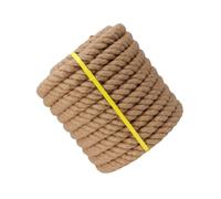 Yute Natural Cuerda Gruesa Resistente De 26 Mm / 28 Mm / 30 Mm para Manualidades Embalaje De Regalo Jardinería(28mm,40m/131ft)