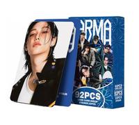 Yuto Álbum de fotos de 92 unidades, tarjetas de fotos de Karma, tarjetas de regalo Lomo, para niños y niñas