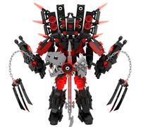 YUTVTNPUKM Bloques de construcción Figuras Juguete Inodoro titán cámaraman orador Reloj TV Hombre Juego actualizado acción mutante Modelo Divertido Ideas coleccionables Regalo de cumpleaños E