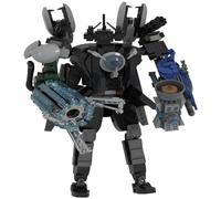 YUTVTNPUKM Bloques de construcción Figuras Juguete Inodoro titán cámaraman orador Reloj TV Hombre Juego actualizado acción mutante Modelo Divertido Ideas coleccionables Regalo de cumpleaños C