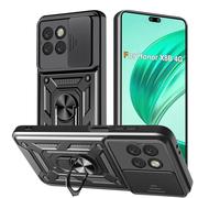 Yutwo - Carcasa para Honor X8B, Carcasa para Honor X8B, protección de la cámara y Soporte de Anillo Funda antigolpes, Carcasa para Honor X8B, Color Negro
