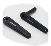 YUTZRIQP Road Bike Crankset 165/170/172.5mm Hollow Integrated Crank 40-48T Chainring Narrow-Wide Teeth 3mm Offset Dub 29MM Shaft(Black Crankset 170MM)