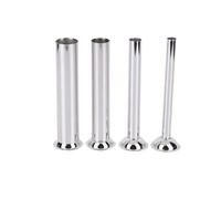 Yuuinnter Paquete de 4 Tubos de Embudo para MáQuina de Enema, Herramientas de Enema Manuales, Tubo de Llenado de Salchichas con Embudo de Empuje Manual para Enema