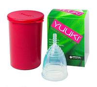 Yuuki Classic L - Copa menstrual de silicona médica (incluye caja de limpieza)