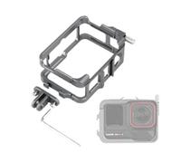 YUULNMOP Funda de metal de liberación rápida para Insta360 Ace Pro 2/Ace Pro/Ace, carcasa protectora de aleación de aluminio con soporte de zapata fría accesorios de marco protector, Silver, Carcasa