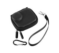 YUULNMOP Funda de transporte independiente compatible con cámara DJI Osmo Nano, bolsa de almacenamiento portátil compacta de poliuretano con correa de muñeca y mosquetón para accesorios Osmo Nano