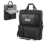 YUULNMOP Funda de transporte multifunción para panel solar compatible con ECOFLOW 110 W, 160 W y 220 W, bolsa de almacenamiento impermeable con múltiples bolsillos y correa de hombro ajustable