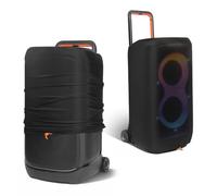 YUULNMOP Funda protectora antipolvo compatible con el altavoz portátil de fiesta JBL PartyBox, funda elástica suave para altavoz con banda elástica, Black, for PARTYBOX 520, Funda protectora