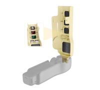 YUULNMOP Funda protectora de cardán colorida mejorada compatible con DJI Osmo Pocket 3, tapa protectora de lente de cámara, ranuras de almacenamiento de filtro magnético para bolsillo 3 accesorios