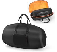 YUULNMOP Funda rígida de viaje para altavoz Bluetooth portátil JBL Boombox 4/3/2, funda protectora con correa para el hombro y bolsillo para accesorios