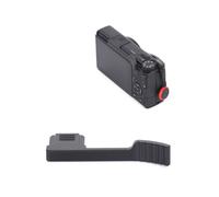 YUULNMOP GR4 - Agarre para pulgares arriba, agarre de mano de metal compatible con Ricoh GR4 GR IV, agarre seguro de disparo con una sola mano para cámara GR4 (negro)