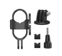 YUULNMOP Juego de adaptadores de montaje vertical y horizontal multifuncionales de plástico compatible con Insta360 GO 3S / GO 3 adaptador de cámara de acción, accesorios de montaje EGHA1762