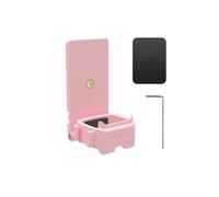 YUULNMOP Soporte de montaje magnético compatible con DJI Osmo Pocket 3, soporte adaptador de expansión magnética con agujeros de tornillo de 1/4 pulgadas y soporte plegable de dos garras para bolsillo