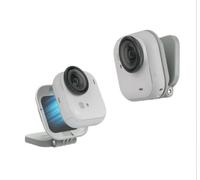 YUULNMOP Soporte magnético y soporte de escritorio para Insta360 GO Ultra, soporte de base plegable, flexible, ángulo ajustable, soporte de succión magnético para cámara GO Ultra, disparo horizontal