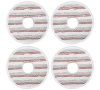 Yuunaie Recambio de Fregona Compatible con Vileda Spin and Clean, Repuesto de Cabezal de Fregona de Microfibra Lavable y Reutilizable Cabezal de Fregona Giratorio de Repuesto Rojo