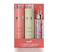 YUUP! - Kit MANTOS Oscuros | Champú para mantos Oscuros, Acondicionador desenredante y Pink Velvet, Kit para Perros y Gatos con mantos Negros u Oscuros
