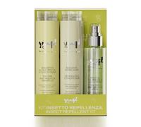 YUUP! - Kit Repelente DE Insectos | Champú y Spray con Aceite de Árbol de Té y Aceite de Neem y Acondicionador desenredante, Kit para Perros y Gatos con acción Repelente de Insectos Natural