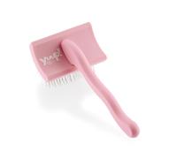 YUUP! - PINKBRUSH MINI Cepillo Cardador profesional de Dientes Largos y Alta Densidad para Perros y Gatos, Accesorios de Peluquería para Mascotas