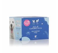 Yuup! - Toallitas Contorno de Ojos para Perros y Gatos, 100% algodón, toallitas húmedas limpiadoras para Ojos de Perro y Gato, 50 Unidades